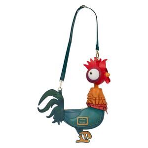 Disney Loungefly Moana Hei Hei Cosplay Figural Crossbody Bag Purse